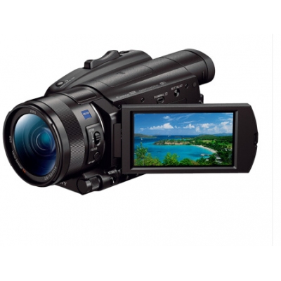 索尼（SONY）FDR-AX700 4K HDR民用高清数码摄像机 家用/直播1000fps超慢动作