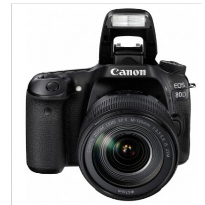 佳能（Canon） 80D 18-135mm单反数码相机 含包+64G卡