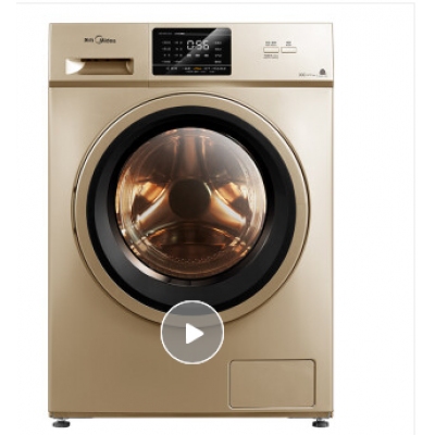 美的（Midea）10公斤变频滚筒洗衣机全自动 洗烘一体机 M3蒸汽烘干 特色除菌 MD100V31DG5