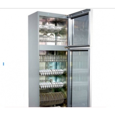 康宝（Canbo）消毒柜立式家用商用消毒碗柜 XDZ300-K2UX 黑色 消毒柜
