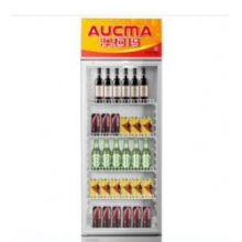 澳柯玛（AUCMA）大容量立式冷藏展示柜 商用家用保鲜柜 啤酒饮料柜 风冷玻璃门便利店冰箱 387升 SC-387(NE)