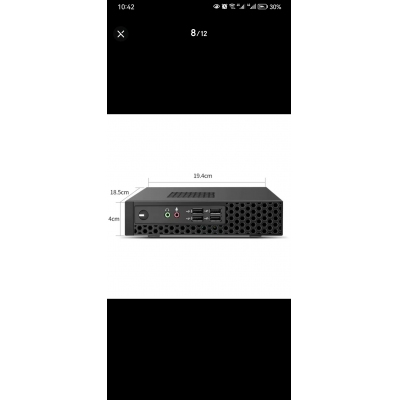 电脑主机，彩冠D3：i3 8100/8G/256G固态硬盘/集成显卡